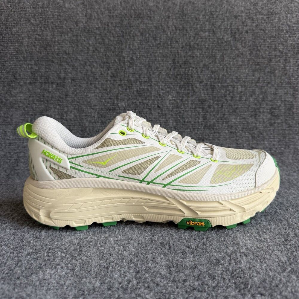 HOKA Mafate Speed 2 White Fresh Cut Grass Men’s 11 1126851WTLR